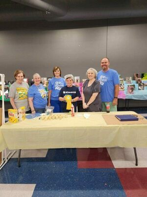 Third place in the 2022 Banana Festival Pudding Path Cookoff went to Kiwanis Club of the Twin Cities, Ken-Tenn.