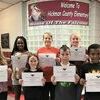 HCES HONORS TOP STUDENT CITIZENS – Hickman County Elementary School recently recognized it’s Citizens of the Month for September. The Falcons Fly character trait of the month for September is Always Try Your Personal Best. Primary students chosen by teachers as Citizens of the Month for Always Trying Their Personal Best include, front row, left to right, Kinsley Black, Colton Cross, Jazmine Johnson, Knox Boaz, and Cierra Moss; back row, Joseph Keefer, Aleeya Fontano, Rebecca Freeman, Nyiah Powell, Kaylee Britton, Blake White, and J’Khai Thomas. (Photo submitted)