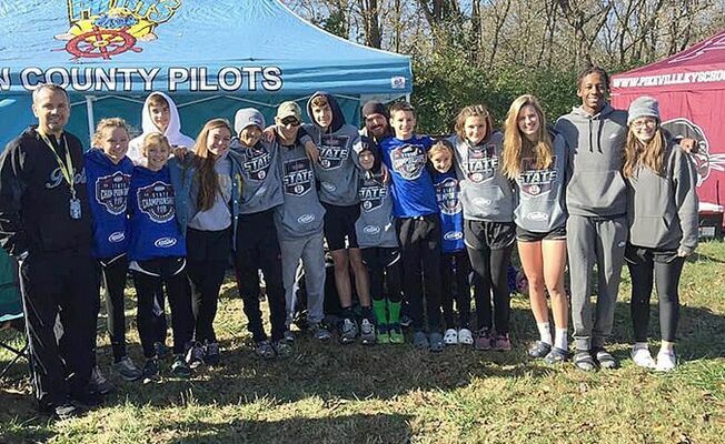 Fulton County’s Cross Country team competed at the state level of competition Nov. 2. (Photo submitted)