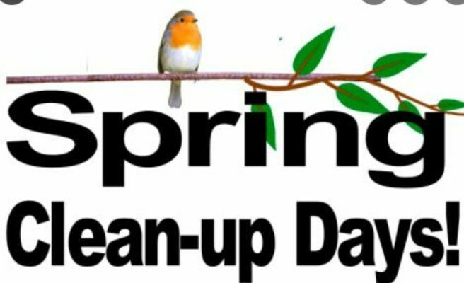 CITY OF FULTON SPRING CLEAN-UP APRIL 4-9...NO CHARGE FOR USING PUBLIC WORKS COLLECTION SITE