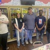 Pictured left to right are FHS BADD Club members Daryl Wood, Ethen Penney, Jordan Whitman, Keith Jordan, and ASAP coordinator Kimberly Brann, who recently participated in a project to draw attention to responsibilities with alcohol purchases. (Photo submitted)