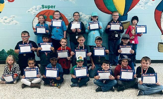 SOUTH FULTON ELEMENTARY STUDENTS OF THE MONTH