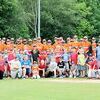 A record number of youth were in attendance June 8 for the Fulton Railroaders' baseball camp, with members of the 2019 team and staff on hand for instruction in the basics of the game, at Lohaus Field in Fulton, home of "The Yard", the Railroaders' home field.