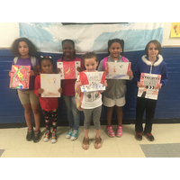 Carr Elementary of Fulton's students who were recent winners in the Banana Festival Art contest included Haillo Gray, third grade, Maileyah Beanland, Kindergarten, Keirra Taylor, fourth grade, Annsley Weatherly, first grade, Ahmara Pryor, second grade and Nehamiah Bemis, fifth grade. The contest was coordinated by The Family Connection, FRYSC.