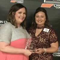 Amanda Morris was named Young Professional of the Year