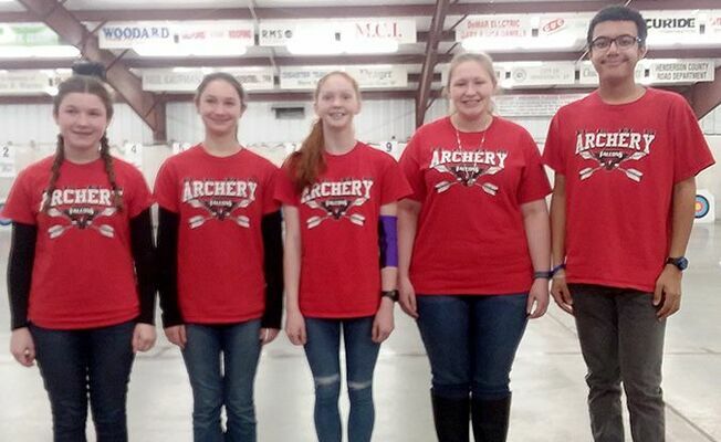 Pictured are members of the Hickman County High School Archery team. (Photo submitted)