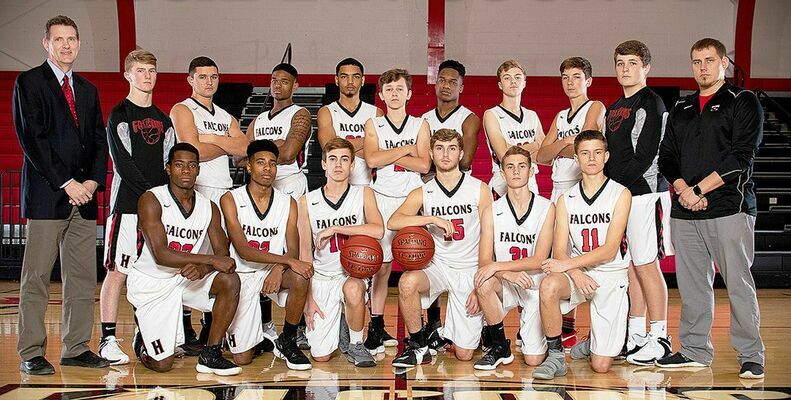 2018-19 Hickman County High School Falcons’ Basketball Team  (Photo submitted)