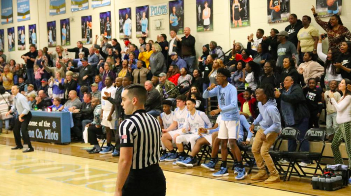 Fulton County Pilots and Fulton City Bulldogs fans filled the stands at Fulton County Friday night, at least through the third quarter of basketball action. It was a different story in the fourth quarter.