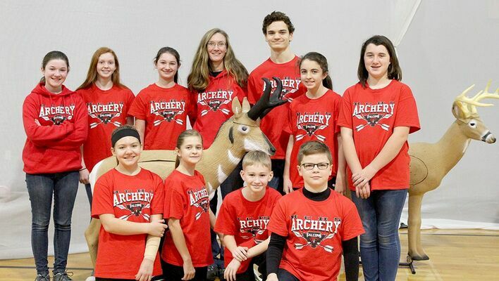 Pictured are members of the Hickman County Archery team who recently began their 2018-19 season of competition. (Photo submitted)
