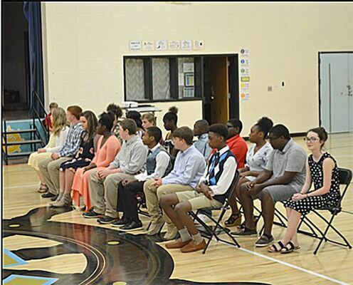 Fulton County Middle School students were recognized for their achievements during the recent Honors Day May 29.