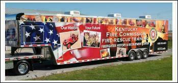 KENTUCKY FIRE COMMISSION'S FIREFIGHTER HISTORY TRAILER TO MAKE APPEARANCE AT THIS WEEK'S BANANA FESTIVAL