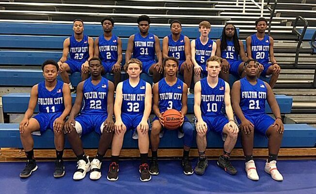 The 2019-2020 Fulton High School Bulldogs’ basketball team
