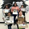 Pictured are Fulton Independent Schools’ sixth grade shoebox diorama project winners. (Photo submitted)
