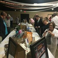 Dozens of items were donated by area businesses and industries for the silent auction fundraiser