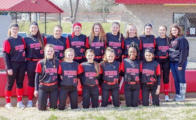 The 2019 Hickman County High School Lady Falcons’ softball team