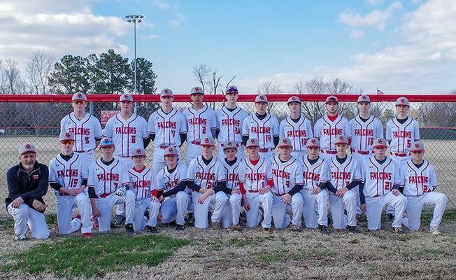 The 2019 Hickman County High School Falcons’ baseball team