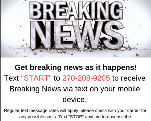 FOLLOW THESE SIMPLE INSTRUCTIONS AND RECEIVE BREAKING NEWS ALERTS ON YOUR CELL PHONE TEXTS OR EMAILS!