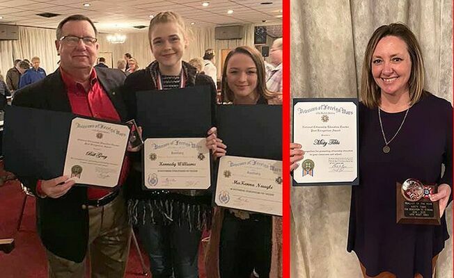TWO SOUTH FULTON EDUCATORS, STUDENTS, HONORED BY VFW