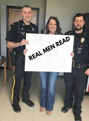 “Real Men Read” is the theme for the final Family Reading Night for the 2018-19 school year at Carr Elementary School in Fulton.. (Photo submitted)