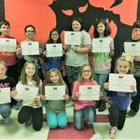 HCES STUDENTS OF THE MONTH – Hickman County Elementary recently recognized its Students of the Month for October. The character trait emphasized in October was Listen Carefully. Students recognized by teachers in the intermediate grades include: front row, from left, Lily Lambert, Emilee Ferguson, Kara Hornback, Lillie Easley, and Jenna Byassee; back row, from left, Deacon Rudd, Willow Smith, Lilly Williams, Emily Crawell, Jalisa Reed, and Zeke Overby. (Photo submitted)