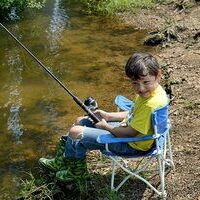Hickman Recreation and Tourism sponsored a youth fishing rodeo June 1 at Hamby Pond. There were 35 children on hand for a morning of fishing, with prizes awarded.
