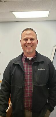 Chad Parker, Hickman resident, was hired during the Hickman City Commission meeting on Dec. 3 for the position of SRO (School Resource Officer), at Fulton County Schools. He will start his duties Dec. 9. (Photo by Barbara Atwill)